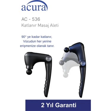 Acura AC-536 Isıtmalı & Soğutmalı Profesyonel Katlanır Masaj