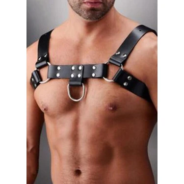Angels Passion Erkek Fantazi Giyim Göğüs Harness -