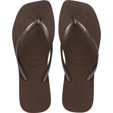 Havaianas Slim Square Kahverengi Kadın Terlik