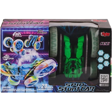 Epilons Hg-4-45 Kumandalı Işıklı Buharlı Stunt Spin Araba -Vardem