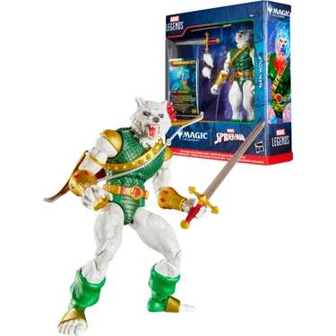 Marvel Legends Magic: The Gathering Man-Wolf Aksiyon