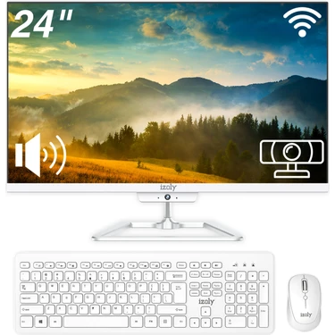 İzoly A523  i5 3470 8GB 256GB SSD 24" Full HD Wifi 6 / BT All In One