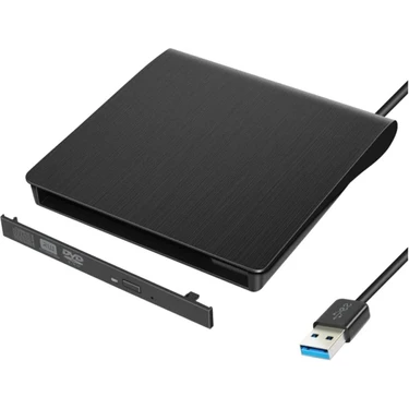 Alfais 4368 USB 3.0 Sata 12.7 mm DVD Rw Writer Otik Okuyucu Harici