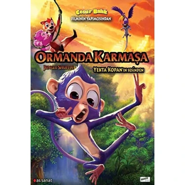 Pal Dvd-Ormanda Karmaşa / Jungle Shuffle Türkçe Altyazılı Animasyon Filmi 90