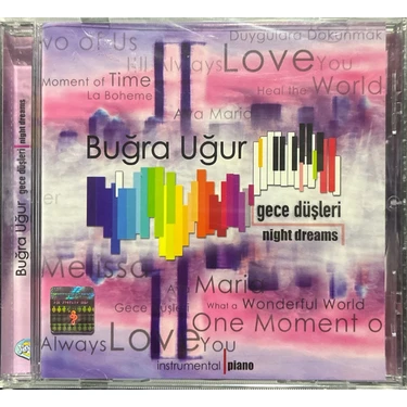 Plak İstasyonu (Plak Değildir CD Dir) CD Buğra Uğur Gece Düşleri / Night Dreams Açılmamış