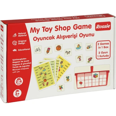 Rossie Oyuncak Alışverişi Oyunu (2 Oyun 1
