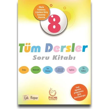 Palme 8.sınıf Tüm Dersler Soru