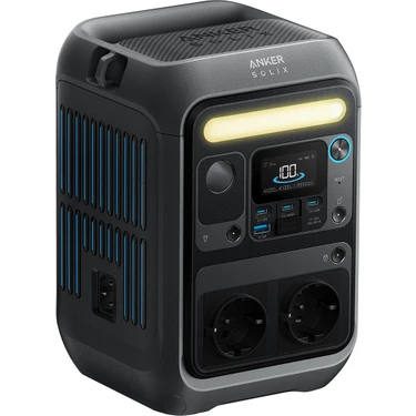 Anker SOLIX C300X AC 288Wh I 300W (600W SurgePad) Taşınabilir Güç Kaynağı - 4 Farklı Şarj Modu -