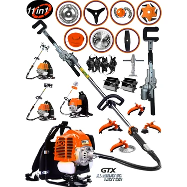 Eısenn New Sitil Özel Set Sırt Tırpan + Çapalama Seti + Zeytin Toplama 12 Parça Full