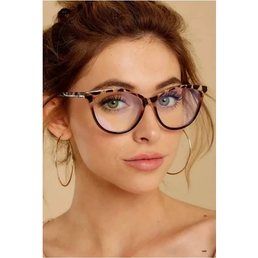 Bappir Cat Eye Blue Block Mavi Işık Korumalı Gözlük Optik