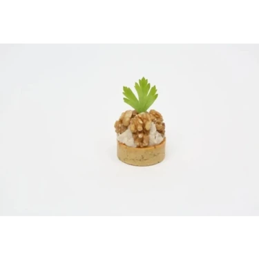 Abbafood 2114-CHEF'S Atelier Tuzlu Mini Yuvarlak Tereyağlı Artizan Tartolet (Tart Tabanı) 36 x 15