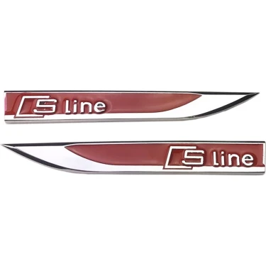 Sportif Otovo S-Line Araç Çamurluk Logosu -