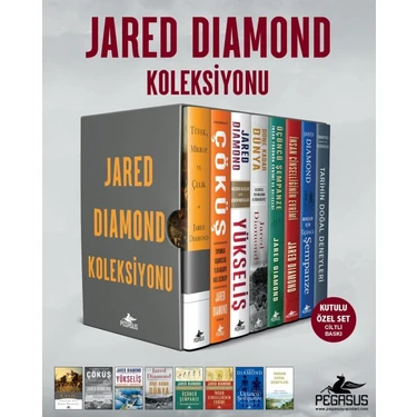 Jared Diamond Koleksiyonu Kutulu Özel Set (8 Kitap) Ciltli