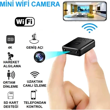 Tap10 Mini Wi-Fi Kamera – Uzaktan Izleme ve Hareket Algılama