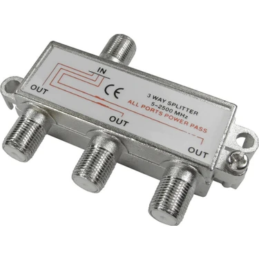 Rewel 1/3 Splitter 5-2400 Mhz