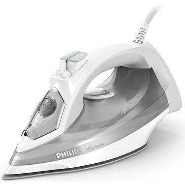 Philips 5000 Serisi Buharlı Ütü, 2400W, 160 g Şok Buhar, SteamGlide Plus Taban,