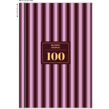 Matt Notebook Kitap Okuma Günlüğü Reading Journal