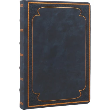 Victoria's Journals 123-9107 Victoria's Journals Vintage Old Book Defter Düz 14X20 cm 128 Sh Mat