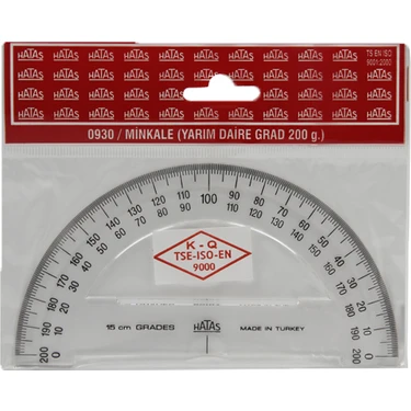 Hatas Minkale Plastik 15 Cm 200 Derece