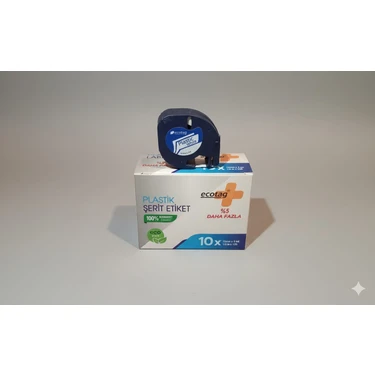 Ecotag Dymo Letratag Muadili Plastik Şerit Etiket Avantaj