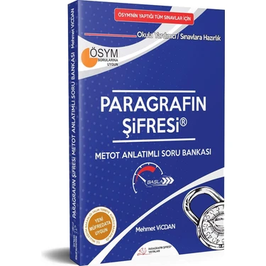 Paragrafın Şifresi Metot Anlatımlı Soru Bankası (Yeni) (Kapak Resmi