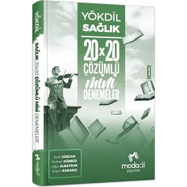 Modadil YÖKDİL Sağlık 20X20 Çözümlü Mini Denemeler - Suat