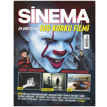 Turkuvaz Dergi Sinema Korku Sanat Dergisi 2025 Yılı Özel Sayısı 146 Sayfa Türkçe Basım Türkiye