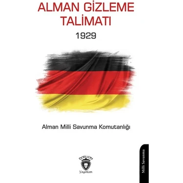 Alman Gizleme Talimatı