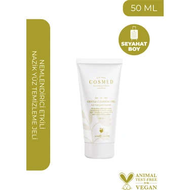 Cosmed Nemlendirici Etkili Nazik Yüz Temizleme Jeli / DAY TO DAY GENTLE CLEANSING GEL 50