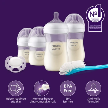 Philips Avent Doğal Tepkili Yenidoğan Hediye Seti,