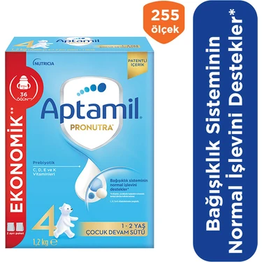 Aptamil 4 Prebiyotikli Çocuk Devam Sütü 1200