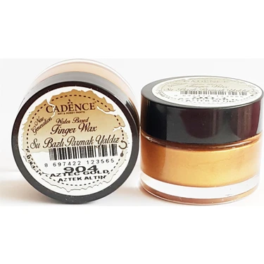 Cadence Parmak Yaldız Boya 20 ml - Aztek Altın
