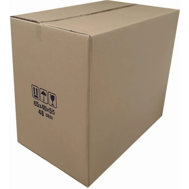 Hype Store 48 Desi Çift Oluklu Karton Koli 65X40X55 cm 10