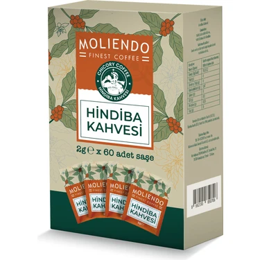 Moliendo Hindiba Kahvesi 60 Tek Içimlik Paket 120