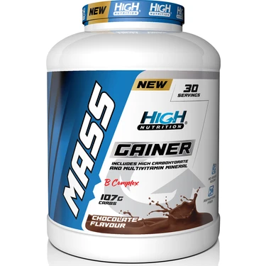 High Nutrition Mass Gainer 3600 gr Çikolata Aromalı Karbonhidrat