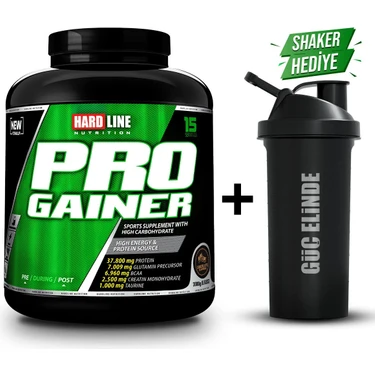 Hardline Nutrition Pro Gainer 3 kg Çikolata Aromalı Karbonhidrat