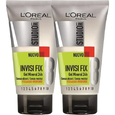 L'Oréal Paris Studio Line 150 ml Eriyen Güçlü Etki Jel Tüp Saç Jölesi Doğal Görünüm