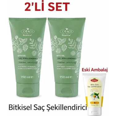 Otacı Bitkisel Saç Şekillendirici Jel 150 ml Yumuşak-Orta Tutuş Doğal Malzeme ile