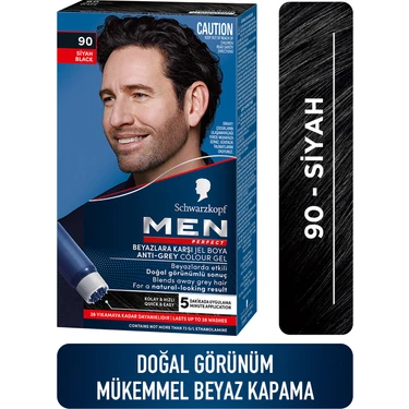 Schwarzkopf Men Perfect Beyazlara Karşı Jel Boya 90