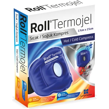 Roll Termojel Sıcak Soğuk Jel Kompres 17 cm x 25 cm