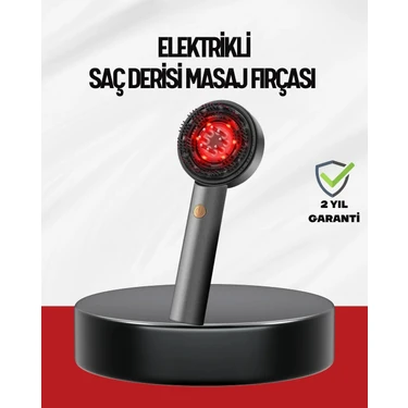 İsmiyle Al Saç Büyüme Destekleyici Elektrikli Masaj Tarak Yağ