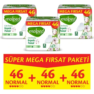 Molped Pure&Soft Normal Süper Mega Paket 138