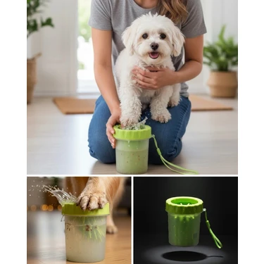 Marsilyan Taşınabilir Köpek Ayak Temizleme Atı Silikon