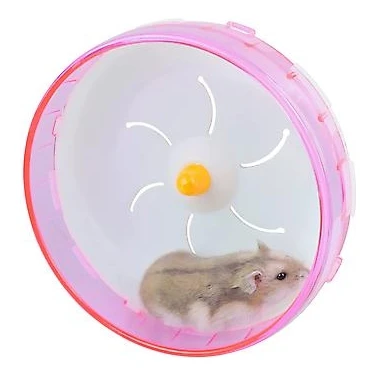 Carno Hamster Kafes Çarkı Pembe 17.5
