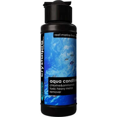 Crystalpro Aqua Conditioner 125ml Akvaryum Su Düzenleyici - Çeşme Suyu Klor Amonyak Ve Ağır Metal
