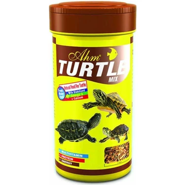 AHM Turtle Mix Sürüngenler İçin 1000 ml Doğal Yem Zengin İçerik ve Dengeli Beslenme