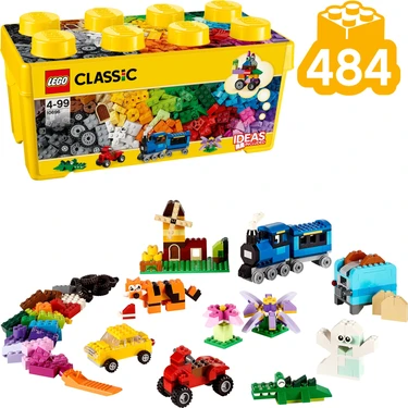 LEGO ® Classic Orta Boy Yaratıcı Yapım Kutusu 10696 - 4 Yaş & Üzeri Çocuklar için Yaratıcı Oyuncak