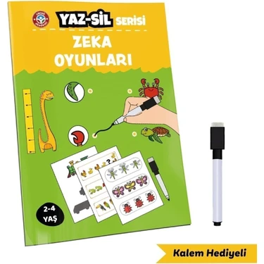 Çocuk Akademi Yaz Sil Serisi Zeka