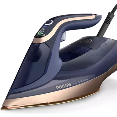 Philips 8000 Serisi Azur Buharlı Ütü, 3000W, 260 g Turbo Şok Buhar, 85 g/dk Sürekli Buhar, Sıfır