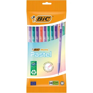 Bıc Matıc Pastel 0.7 Versatil Kalem 10'lu
